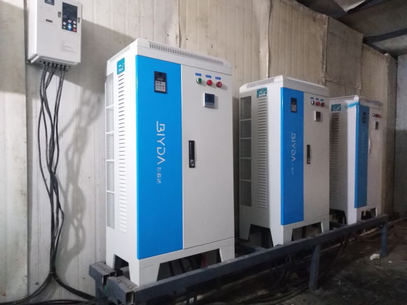 偃师区某砖窑厂360kw电磁加热器1100度加热